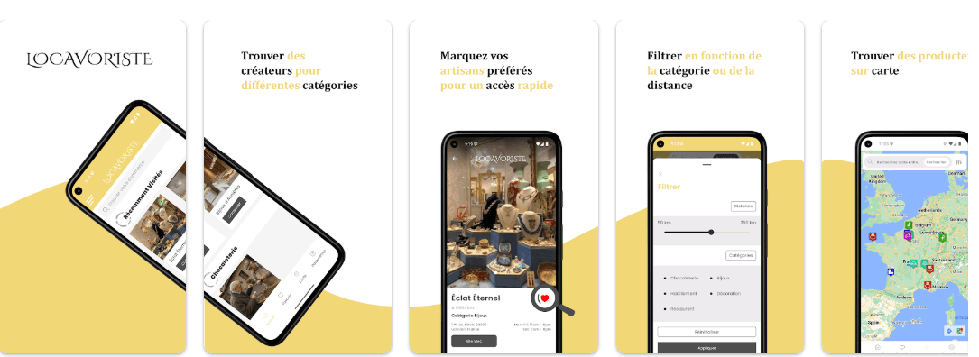 Locavoriste mobile marketing application